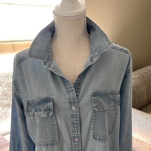 Caslon lightweight chambray shirt